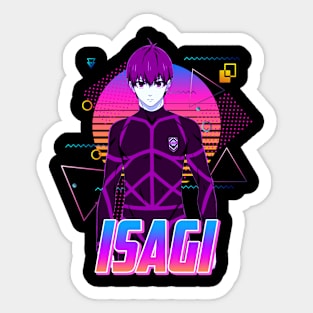 Isagi Yoichi Retro Sticker